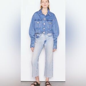 Women’s FRAME Le Jane Crop jeans size 26 color:luster